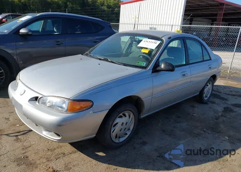 1997 Mercury Tracer Ls из США, поврежденный, VIN 1MELM13P0VW604473